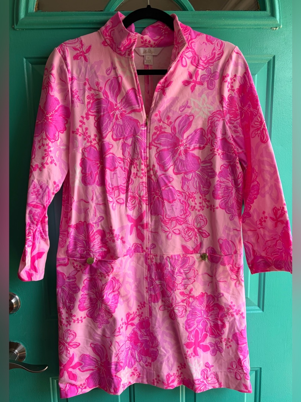 EUC Lilly Pulitzer Rosie Pullover Shift Dress - Medium